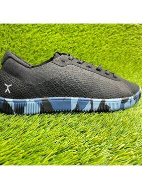 Flux Adapt Trainer Black Blue Womens Size 8.5 Mens Size 7.5 Athletic Knit Shoes